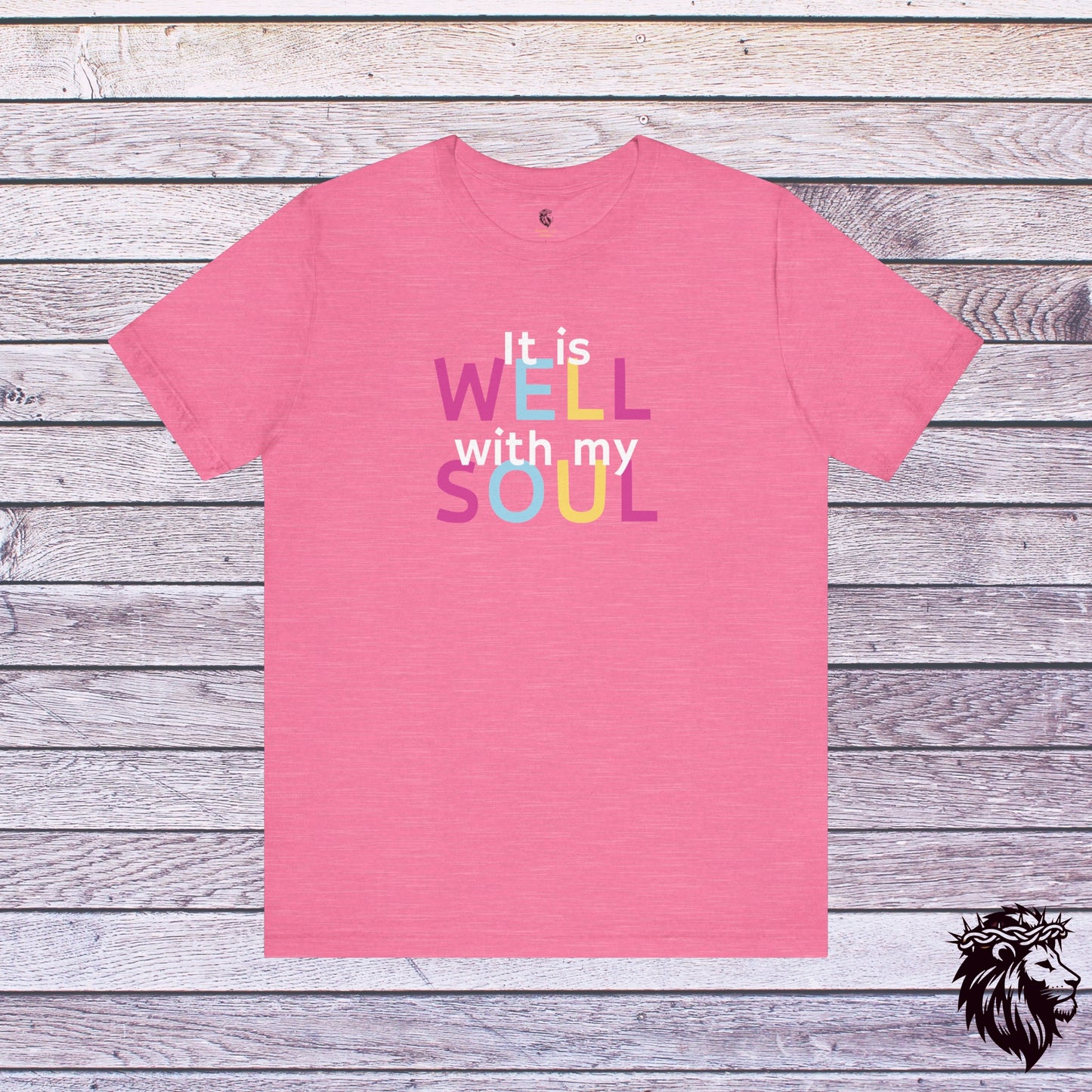 It is Well with my Soul T-Shirt, Unisex Christian T-Shirt, Faith Shirt, Christian Gift, Church Shirt, Hymn Shirt