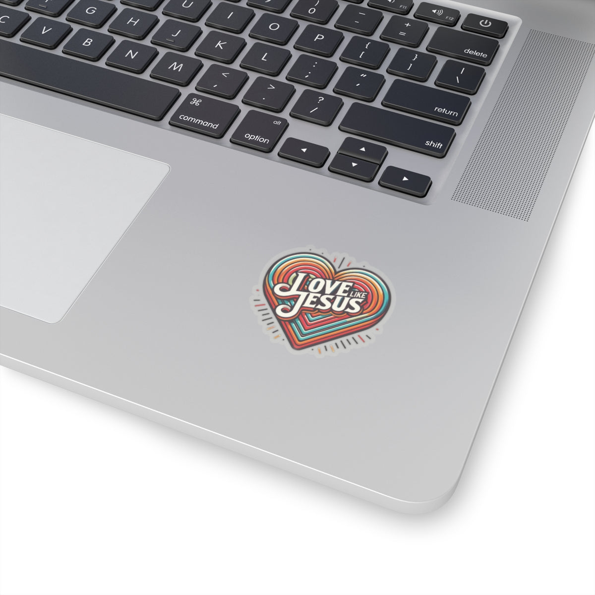 Love Like Jesus Sticker, love themed sticker, heart sticker, Christian sticker, Valentine's sticker