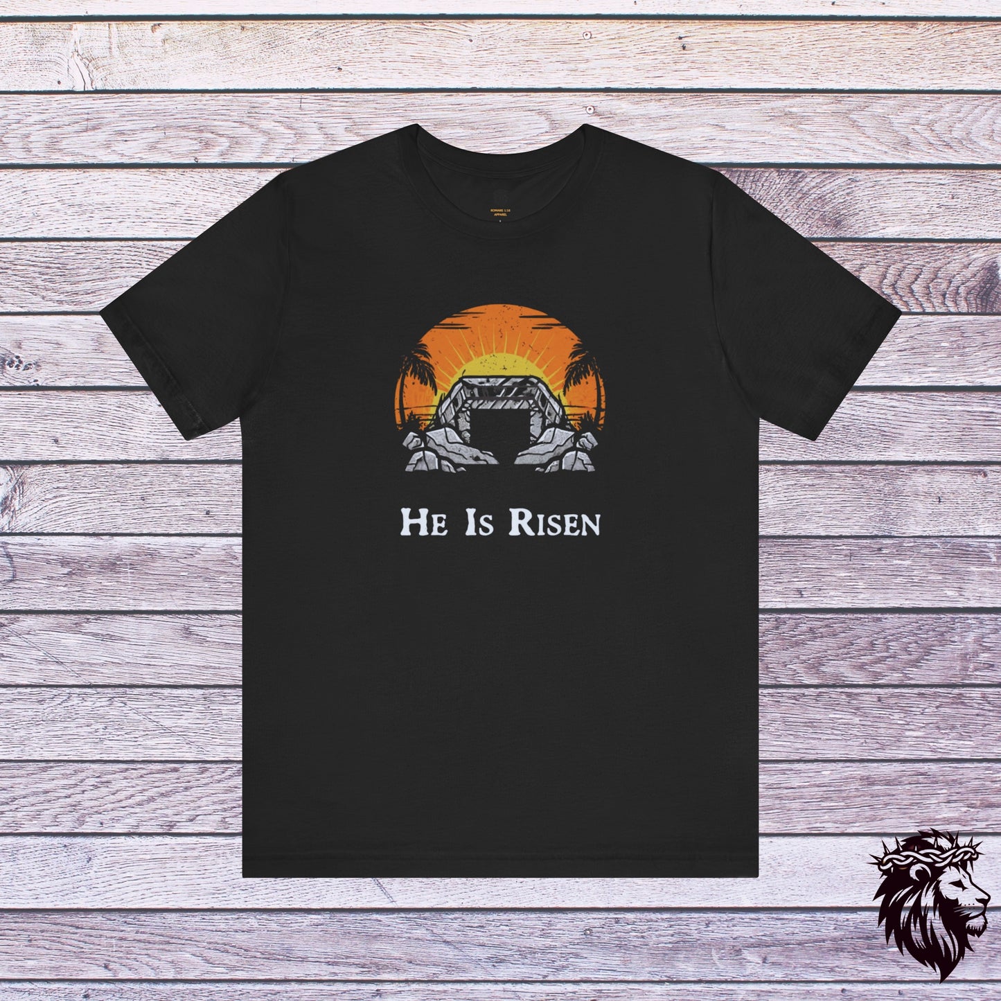 He is Risen T-Shirt, Christian T-Shirt, Faith Shirt, Christian Gift, Church Shirt, Bible Verse Shirt, Easter