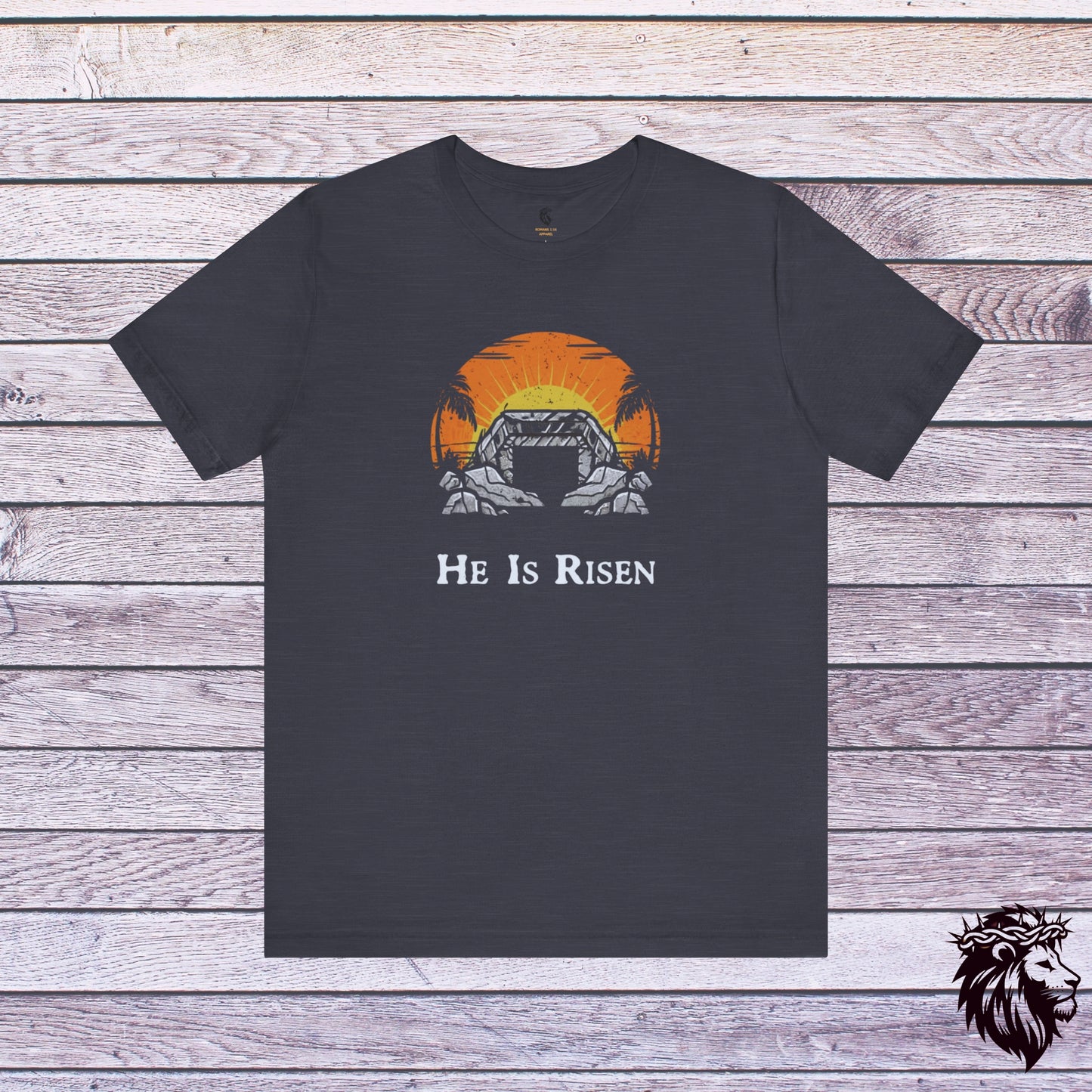 He is Risen T-Shirt, Christian T-Shirt, Faith Shirt, Christian Gift, Church Shirt, Bible Verse Shirt, Easter