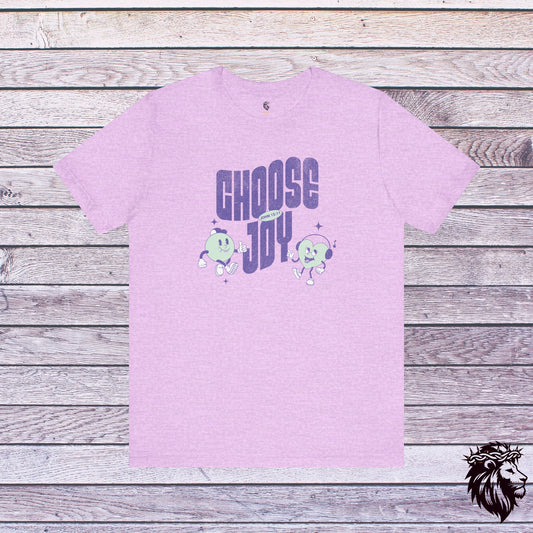 Choose Joy T-Shirt, Faith Shirt, Christian Gift, Church Shirt, Bible Verse Shirt, Gifts for Mom, Christian Shirt